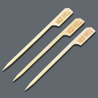 Bamboo Steak Markers | Medium Well