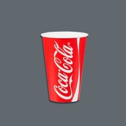 9oz Coke Cold Drink Paper Cup