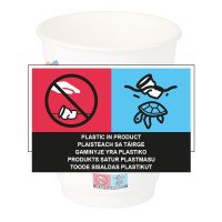 12oz Double Wall INGEO Paper Cup | Biodegradable - GreenFeel