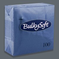 Navy Blue Dinner Napkin 2-Ply 1/4 40x40 cm