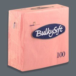 Pink Dinner Napkin 2-Ply 1/4 40x40 cm