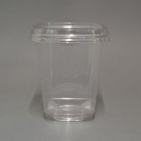 32oz Square Deli Container & PET Lid