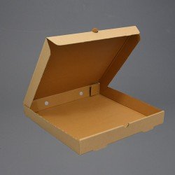 7" Plain Kraft Pizza Box