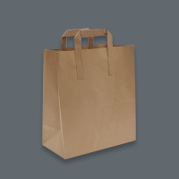 Plain Brown Large SOS Carrier Bags - GreenFeel