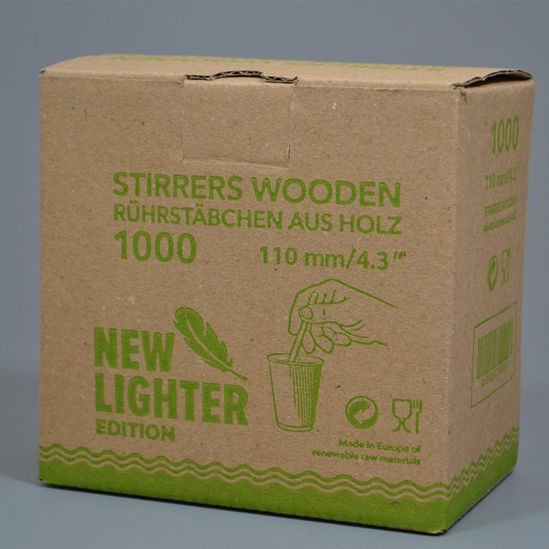 Wooden Coffee Stirrers - 4.3" / 5.5" / 7"