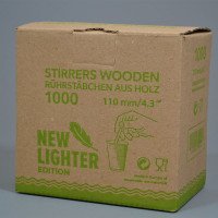 Wooden Coffee Stirrers - 4.3" / 5.5" / 7"