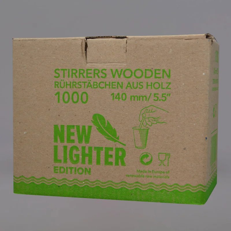 Wooden Coffee Stirrers - 4.3" / 5.5" / 7"