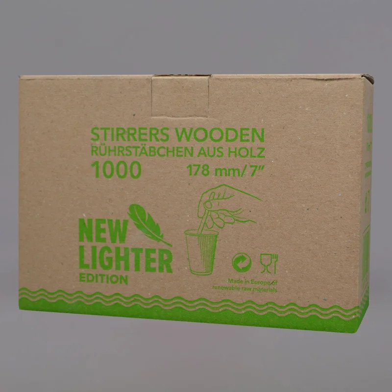 Wooden Coffee Stirrers - 4.3" / 5.5" / 7"