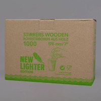 Wooden Coffee Stirrers - 4.3" / 5.5" / 7"