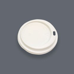 White Lids To Fit 12/16/20oz Paper Cups - GreenFeel