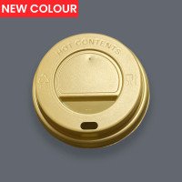 Gold Lids To Fit 8oz Paper Cups - GreenFeel