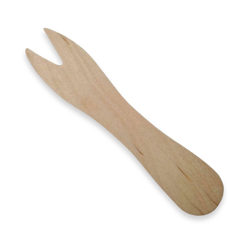 Biodegradable Wooden Chip Forks - GreenFeel