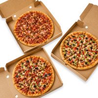 Brown Pizza Boxes | 7, 9, 10 & 12 Inch