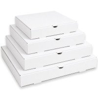White Pizza Boxes | 7, 9, 10 & 12 Inch