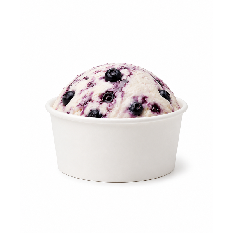 8oz Ice Cream Tubs with Lids Fridge/Freezer Safe