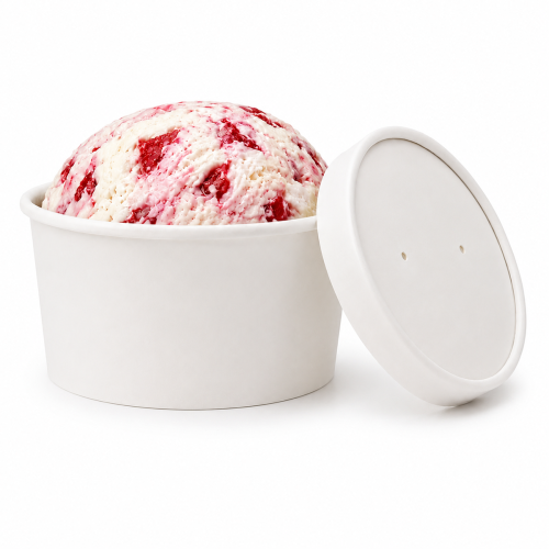12oz Ice Cream Tubs with Lids Fridge/Freezer Safe