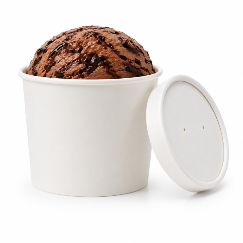 26oz Ice Cream Tubs with Lids Fridge/Freezer Safe