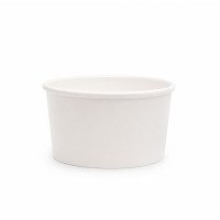 4oz White Paper Ice Cream Tubs