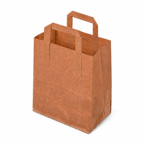 Extra-Strong Kraft Paper Bags with Reinforced Handles