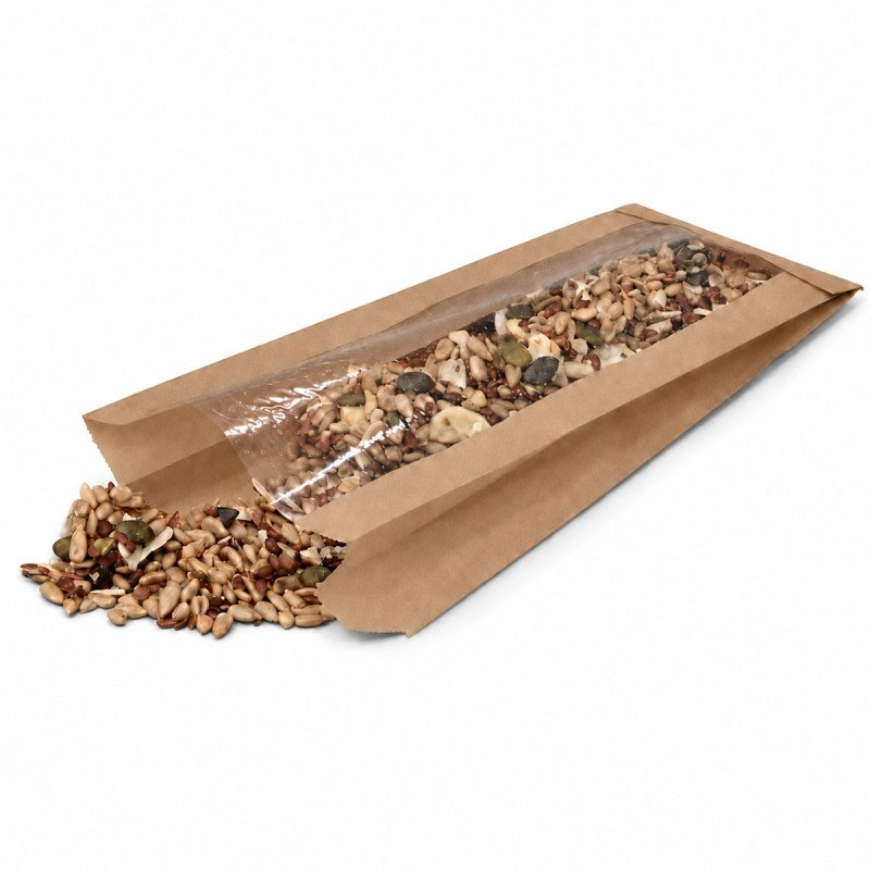 Kraft Bakery Paper Bags with Window