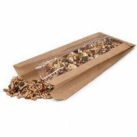 Kraft Bakery Paper Bags with Window