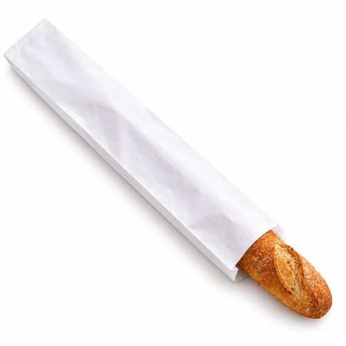White Paper Baguette Bags - GreenFeel