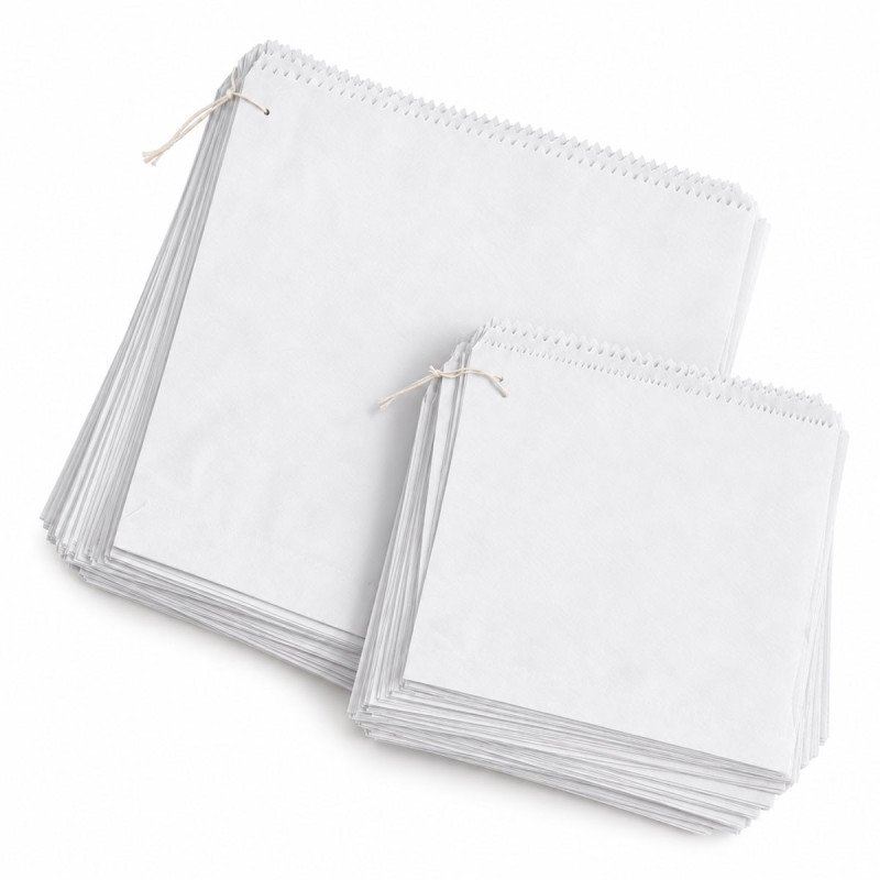 White Strung Paper Bags | Counter Bags