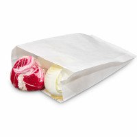 White Compostable Bakery Bags