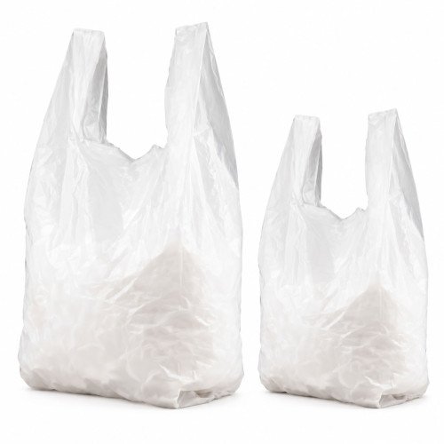 Plastic Vest Carrier Bags | Small & Large