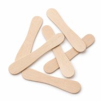 Magnum-Shaped Wooden Ice Cream Sticks