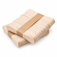 Magnum-Shaped Wooden Ice Cream Sticks