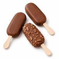 Magnum-Shaped Wooden Ice Cream Sticks