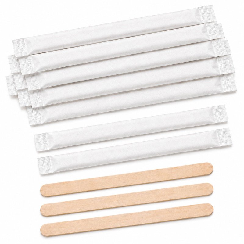 Individually Wrapped Vending Machine Stirrers