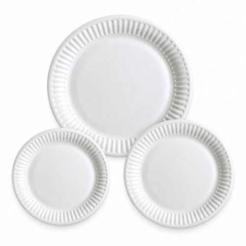 White Paper Plates | 6, 7 & 9 Inch