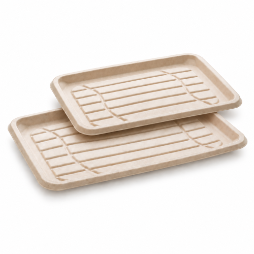 Sabert Bagasse Serving Platters - GreenFeel