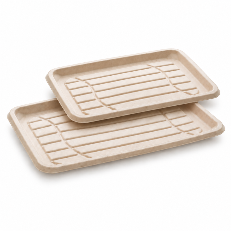 Sabert Bagasse Serving Platters - GreenFeel