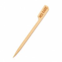Bamboo Steak Markers | Rear to Well Done