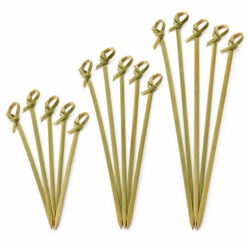 Knotted Bamboo Cocktail Picks