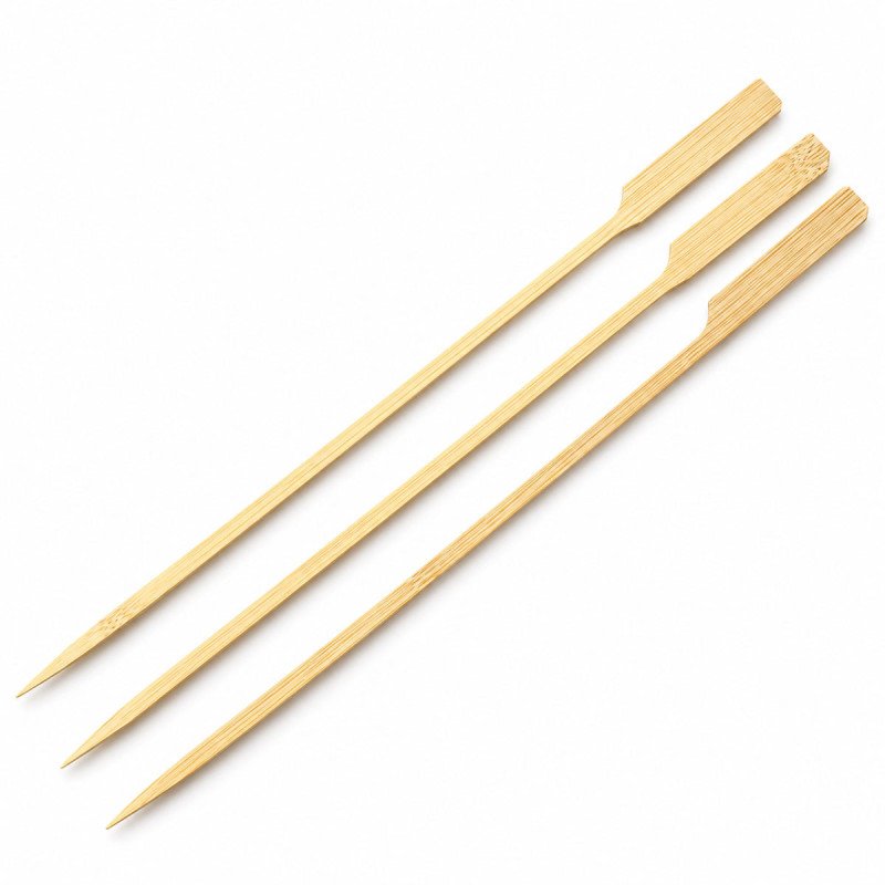 Long Bamboo Paddle Skewers – 250mm | GreenFeel