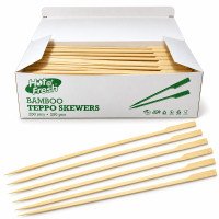 Long Bamboo Paddle Skewers – 250mm | GreenFeel