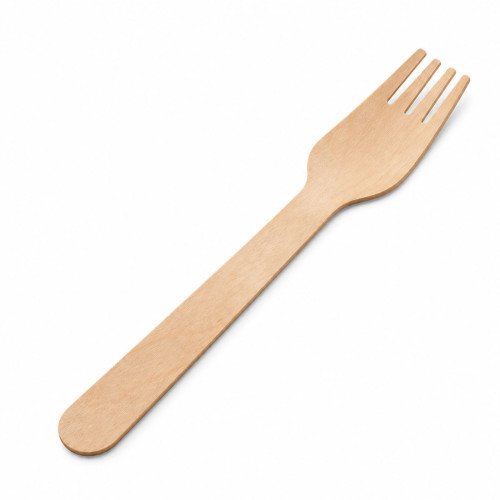 Disposable Wooden Forks – 160mm | GreenFeel