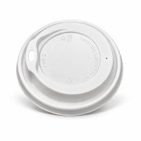 12/16/20oz White Sip Through Coffee Cup Lids