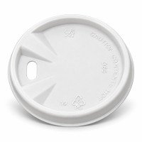 4oz White Sip Through Coffee Cup Lids