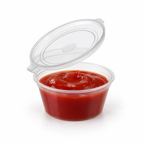 2oz Portion Pots & Hinged Lids - GreenFeel