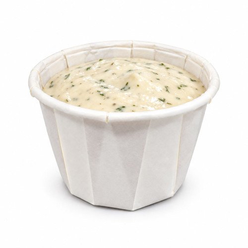 2oz Waxed Paper Sauce Pots - GreenFeel