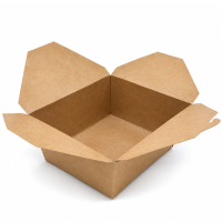 98oz Brown Takeaway Deli Food Boxes - GreenFeel