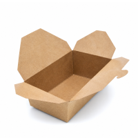 25oz Brown Takeaway Deli Food Boxes - GreenFeel