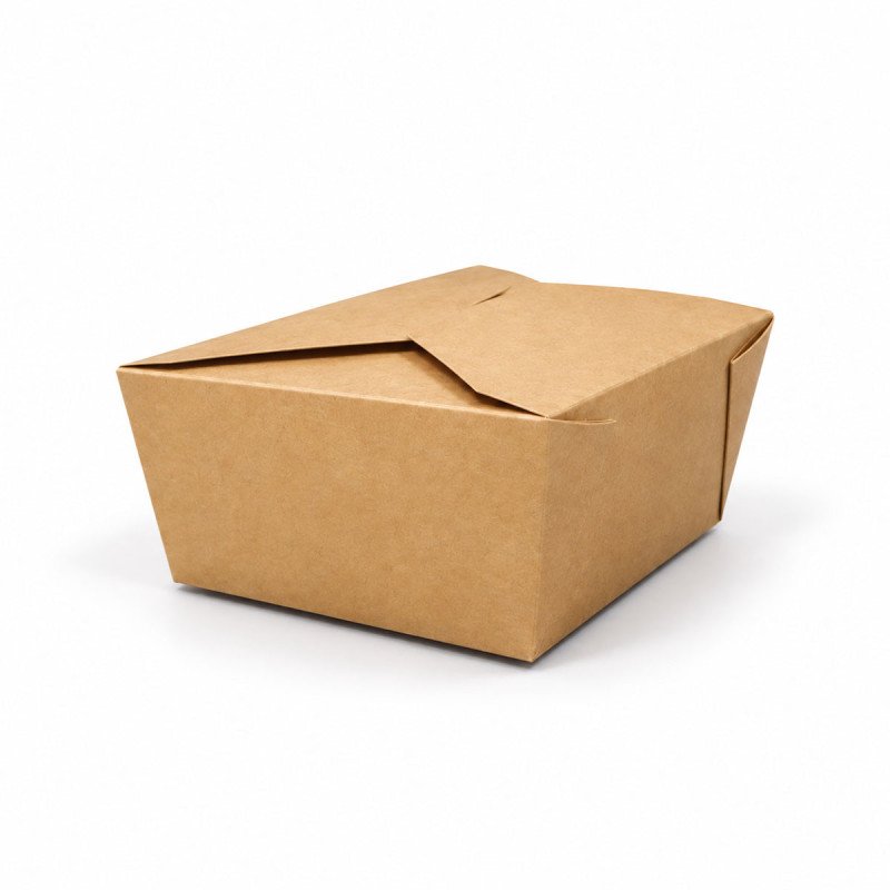 98oz Brown Takeaway Deli Food Boxes - GreenFeel