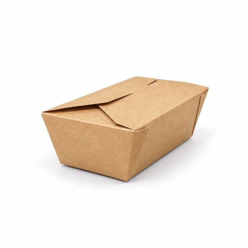 25oz Brown Takeaway Deli Food Boxes - GreenFeel