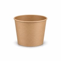 12oz Kraft Heavy Duty Soup Containers - GreenFeel
